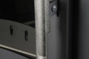 HAAS+SOHN krbová kamna GRAND MAX PLUS II/11 s výměníkem - antracit, šedá dlažba