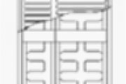 KORAD radiator Klasik 33K 300 x 1000 x 155 mm, 1388 W (75/65°C), bílý