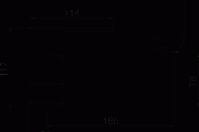 TITANIA FRESH umyvadlová a dřezová stojánková otočná 185mm, chrom  