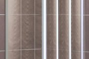 ROTH Project Line LD3/900 sprchové dveře posuvné pro instalací do niky, třídílné, Damp