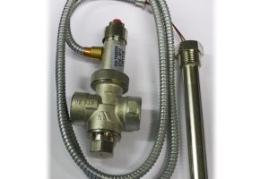 WATTS STS 20 termostatický ventil proti přetopení topného systému, 3/4", 97st.C